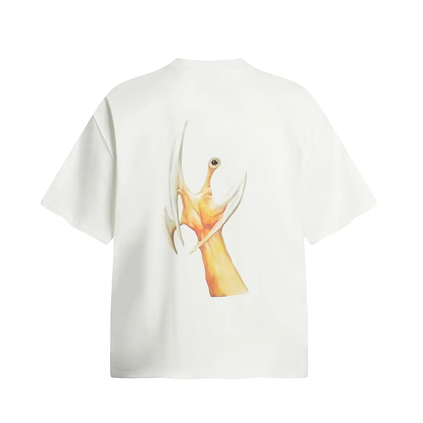VT9239 P130💰 Saint Michael joint BAPE tribute to Michael Jackson digital direct printing printing retro short-sleeved T-shirt small neck design digital direct printing high street retro heavyweight Vintage short sleeves Size: S M L XL
